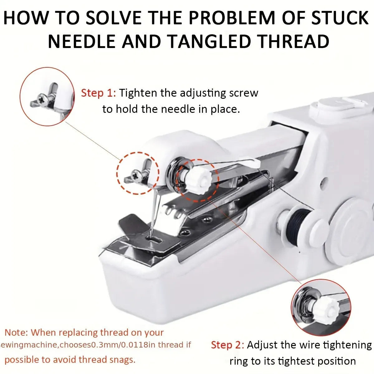 Handy Stitch Handheld Sewing Machine
