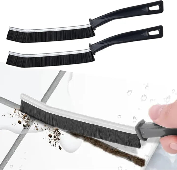 1/2pcs Gap Cleaning Brush Long Handle Bathroom Tile Groove Window Gaps Cleaning Brush Tool for Kitchen Home Bathroom Toilet