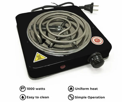 Imported Multifunctional Portable Mini Electric Heater Stove with Adjustable Temperatures