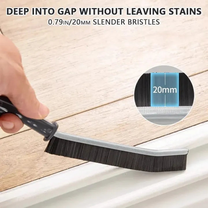 1/2pcs Gap Cleaning Brush Long Handle Bathroom Tile Groove Window Gaps Cleaning Brush Tool for Kitchen Home Bathroom Toilet